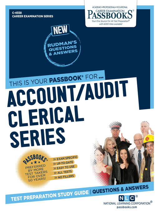 Title details for Account/Audit Clerical Series by National Learning Corporation - Available